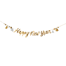 Load image into Gallery viewer, Paper Source Happy New Year Fringe Banner
